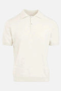 KNITTO Cotton Polo White