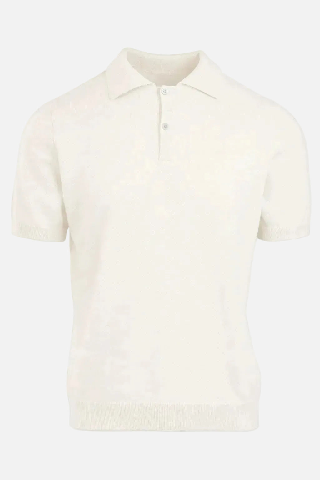 KNITTO Cotton Polo White