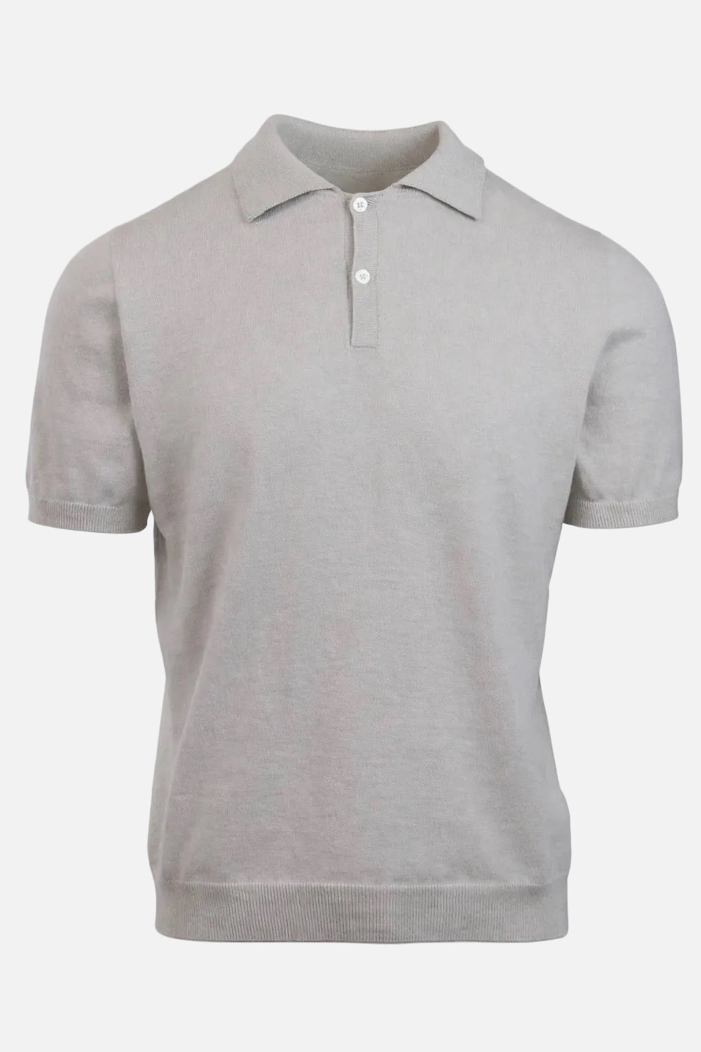 KNITTO Polo Cotton Taupe Grey