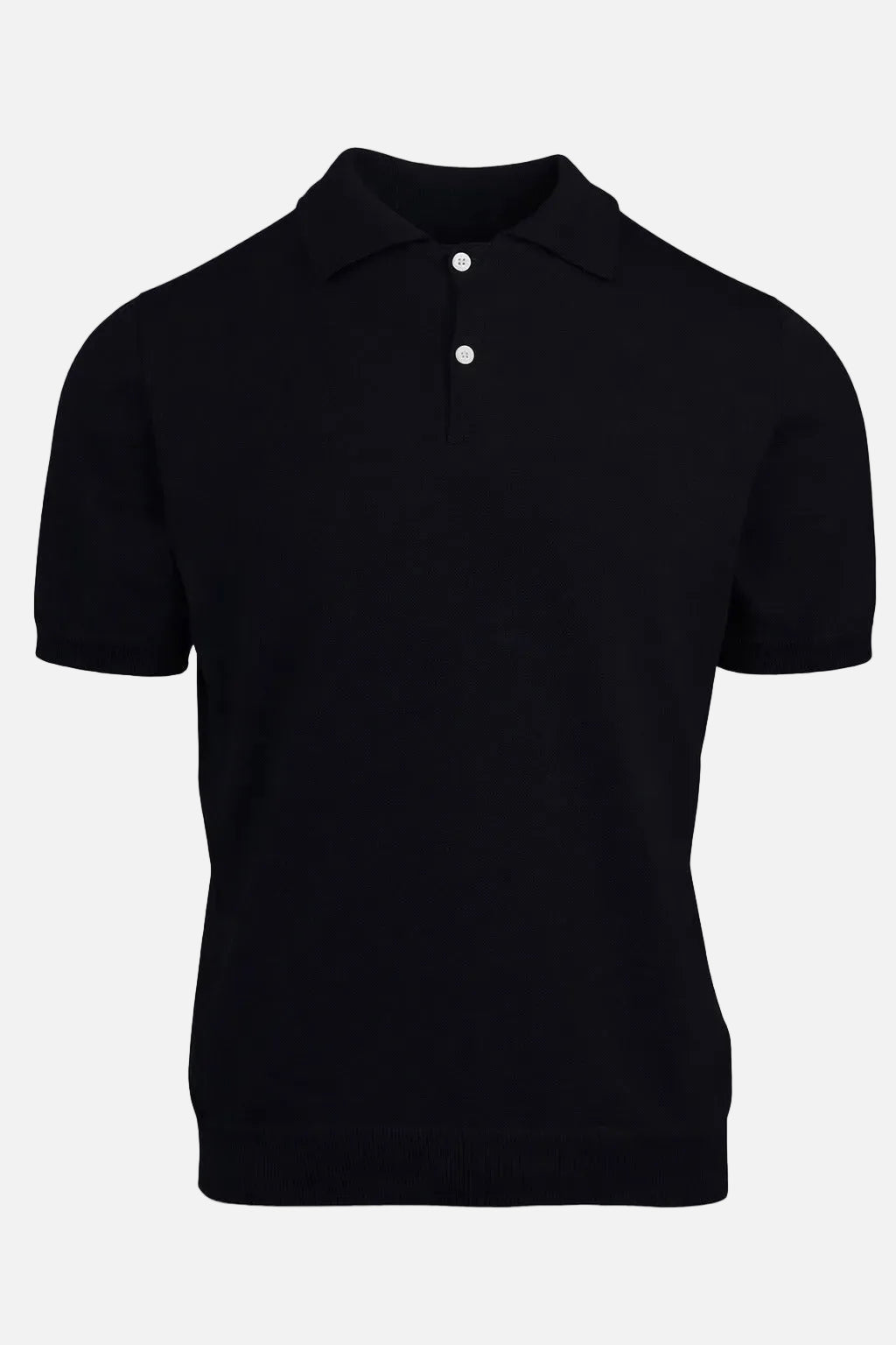 KNITTO Polo Cotton Black