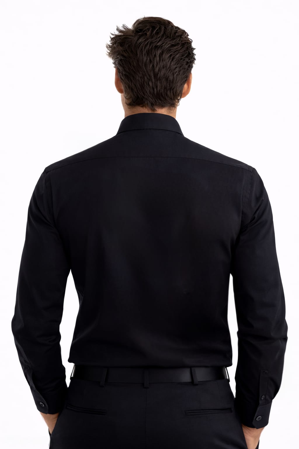 NEAPOLIS Black Shirt 120's