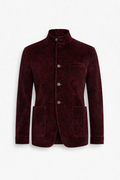 FIRMA Burgundy Presley Velvet