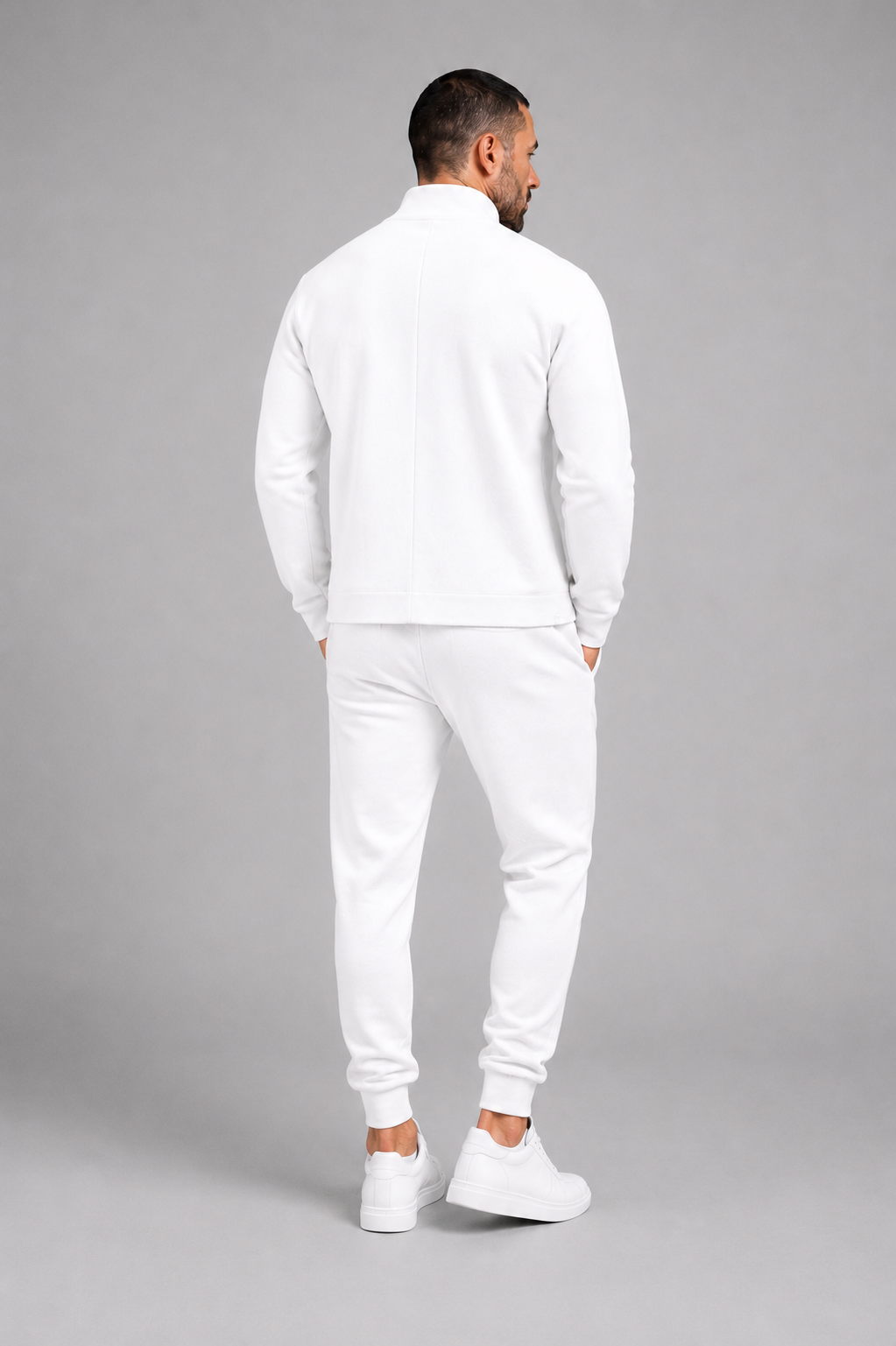 PRIVA — White Knit Jacket