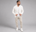 PRIVA — Stone White Knit Jacket