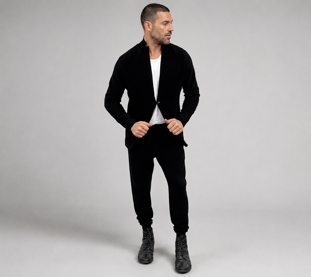 PRIVA — Black Knit Jacket