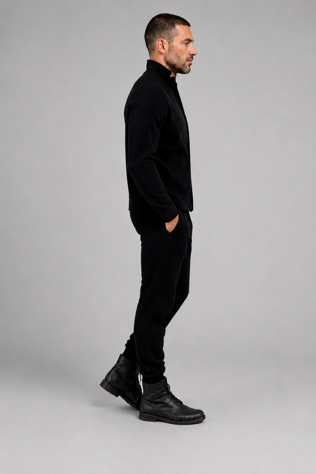 PRIVA — Black Knit Jacket