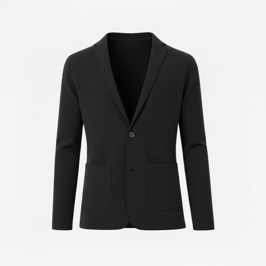 PRIVA — Black Knit Jacket