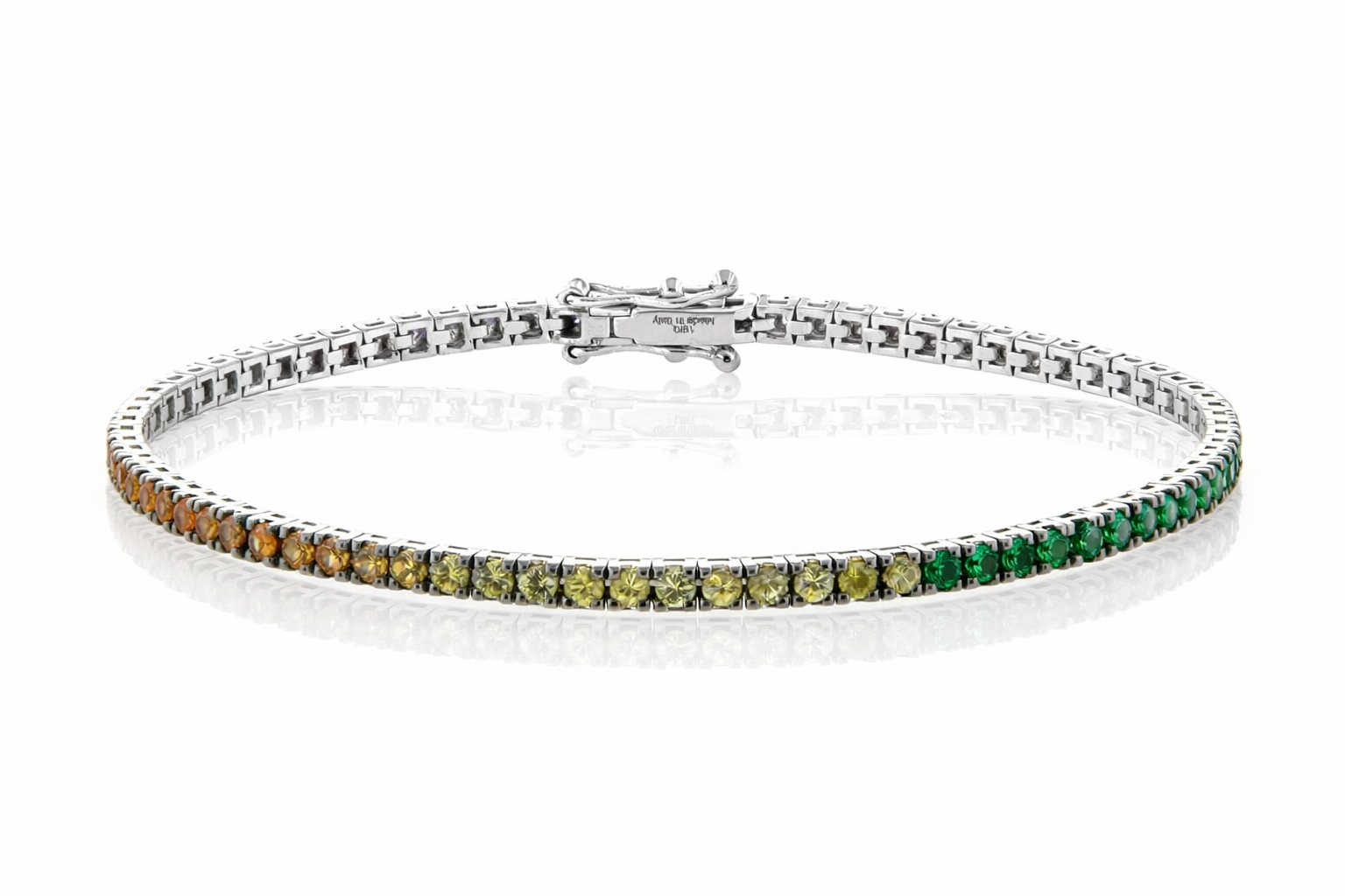 Pietra - Tennis Three Color Diamond Bracelet