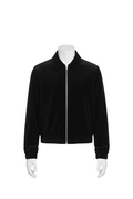 Black Corduroy Bomber Jacket