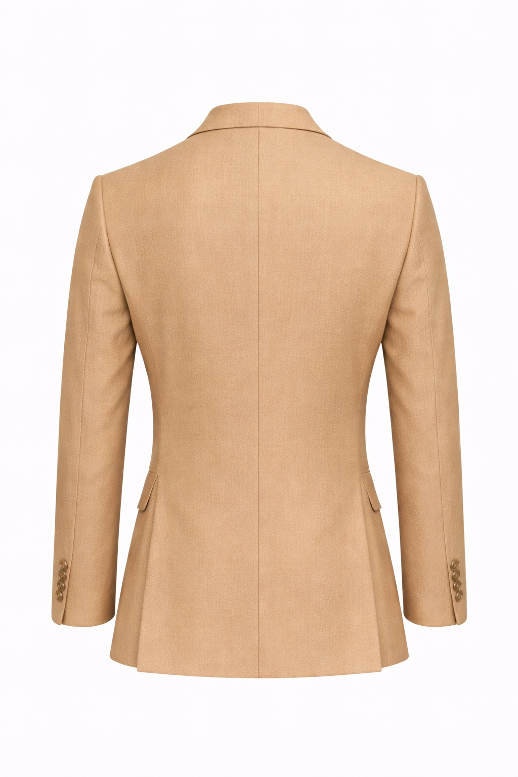 NEAPOLIS Beige Jacket 150's Double Breasted