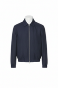 Navy Blue Linen Bomber – Ghost Mannequin