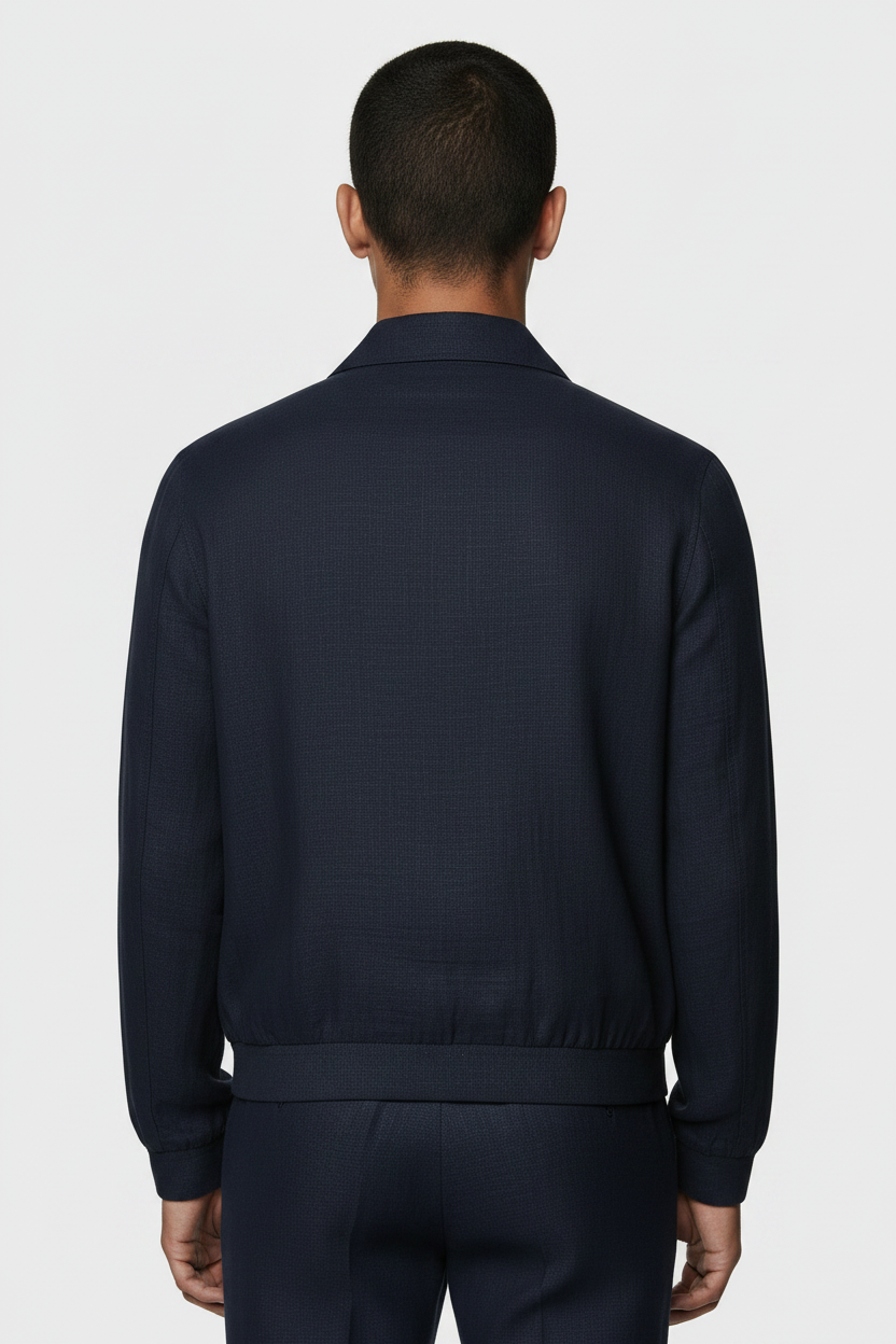 Navy Linen – Back Torso