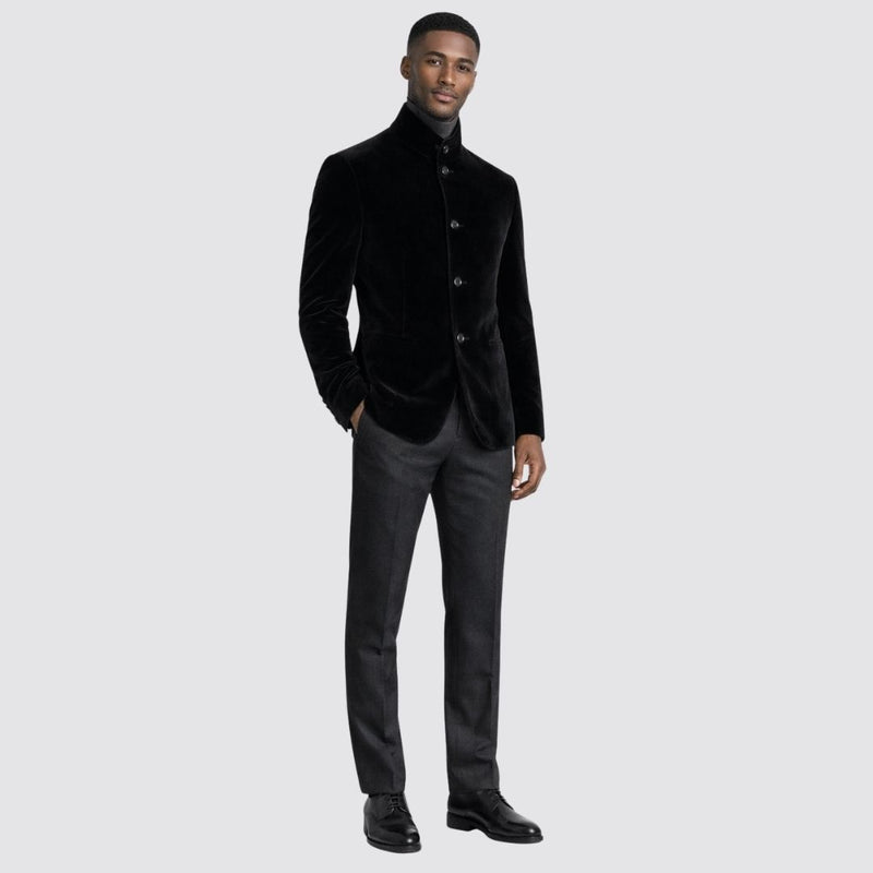 FIRMA Black Velvelt Jacket