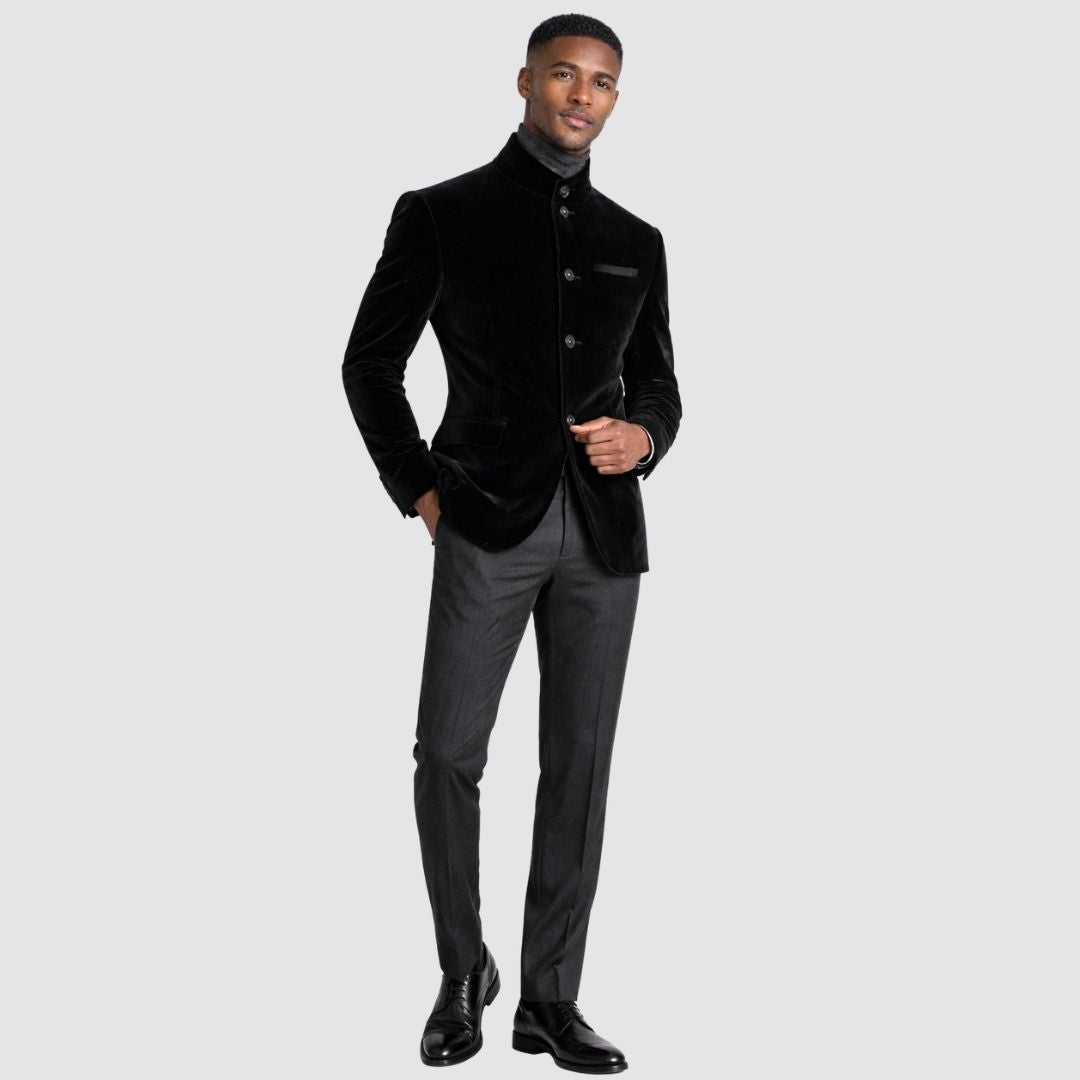 FIRMA Black Velvelt Jacket