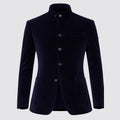 FIRMA LINEAR Blue Velvelt Jacket