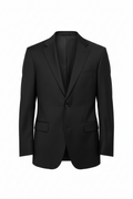 Single Breasted 2-Button Notch Lapel - Flat Front